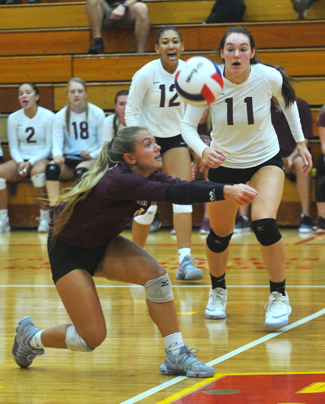 Moline at Rock Island volleyball